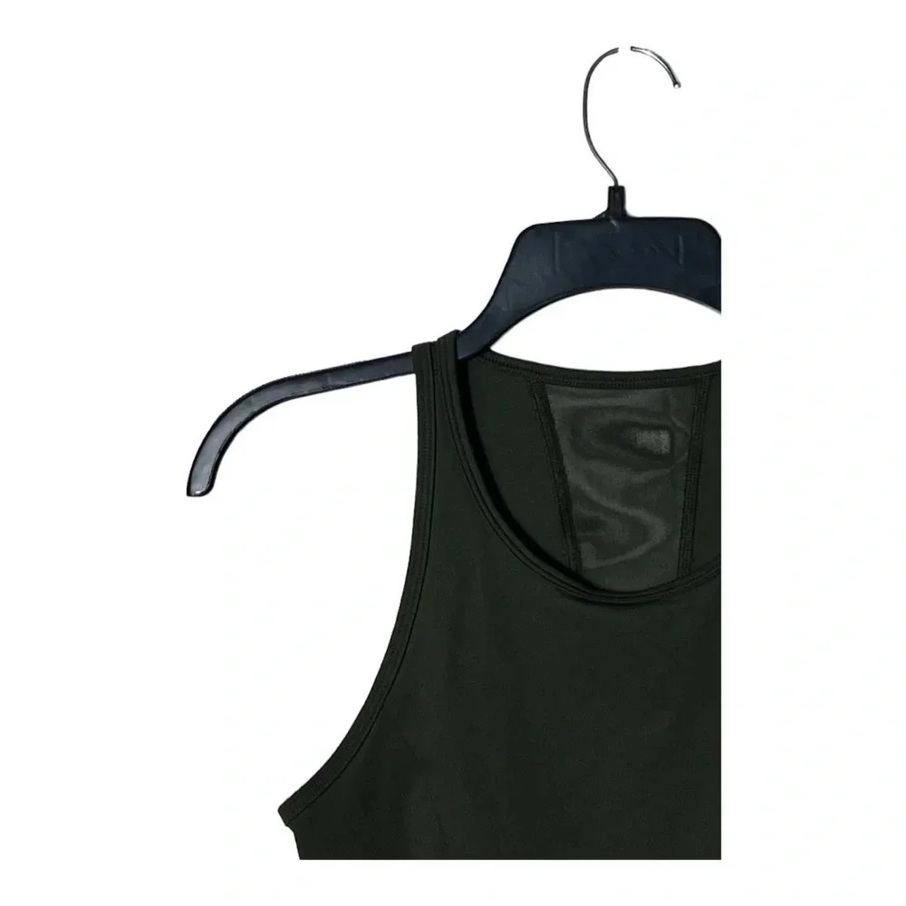 1866. ALL IN MOTION CROPPED WORKOUT/ATHLETIC TOP  HUNTER GREEN‎ IN COLOR SIZE SM - Picture 3 of 8